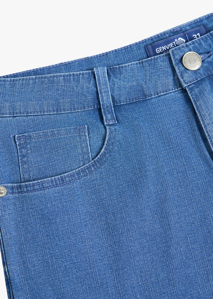 Quần Dài Jeans Nam Col Đứng