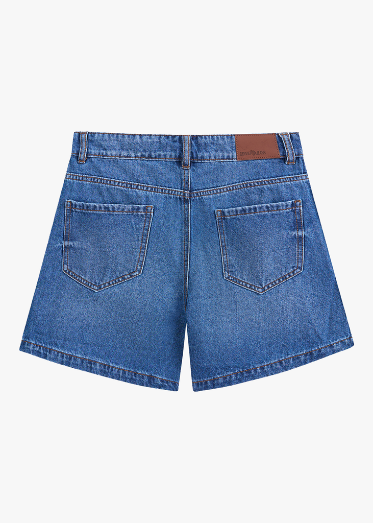 Quần Sooc Jeans Nữ Dáng A