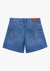 Quần Sooc Jeans Nữ Dáng A