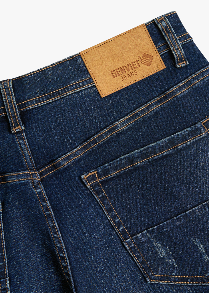 Quần Jean Nam Ống Col Đứng 08921