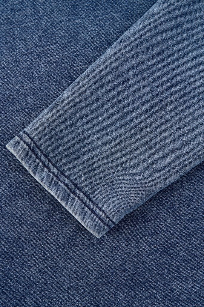 Áo Thun Dài Tay Nam Cotton Denim