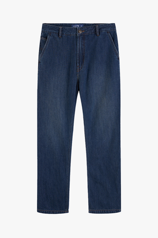Quần Denim Nam Ống Đứng Basic Soft-Touch Denim - Êm Ái, Giữ Form Tuyệt Đối