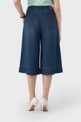 Quần Ngố Jean Nữ Dáng Lửng Form Đứng - Thoải Mái Năng Động Cả Ngày