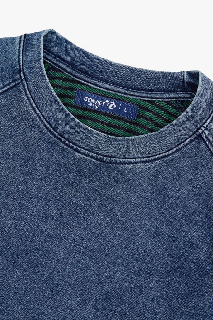 Áo Thun Dài Tay Nam Denim