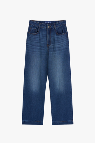 Quần Dài Jeans Nữ Ống Suông