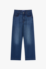 Quần Dài Jeans Nữ Ống Suông