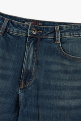 Quần Jean Nam Ống Col Đứng – Cotton 100% Mềm Mịn, Thoáng Mát