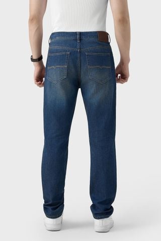Quần Jean Nam Ống Đứng Premium Denim - Form Chuẩn, Lịch Lãm Đa Phong Cách