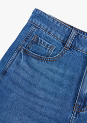 Quần Sooc Jeans Nữ Dáng A