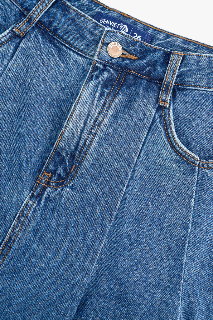 Juyp Xòe Jeans Nữ