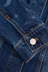 Áo Khoác Jeans Nữ 1 Lớp Croptop