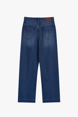Quần Dài Jeans Nữ Ống Suông