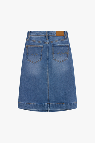 Chân Váy Jean Dài Juyp Nữ Dáng A