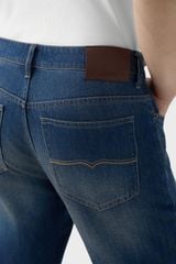 Quần Jean Nam Ống Đứng Premium Denim - Form Chuẩn, Lịch Lãm Đa Phong Cách