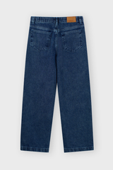 Quần Jean Nữ Ống Suông Denim Cotton Cao Cấp - Cạp Chun Co Giãn Thoải Mái, Hack Dáng