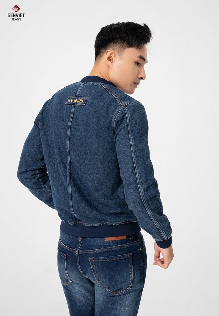 Áo Khoác Jeans 1 Lớp Nam