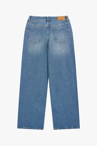 Quần Dài Jeans Nữ Dáng Suông