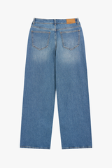 Quần Dài Jeans Nữ Dáng Suông