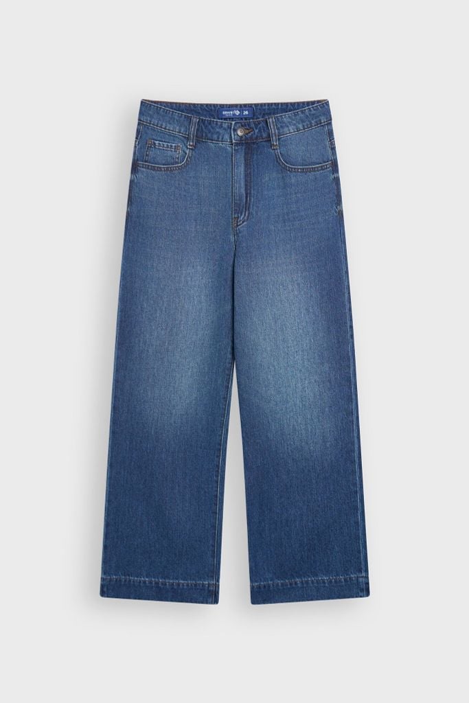 Quần Dài Jeans Nữ Dáng Suông