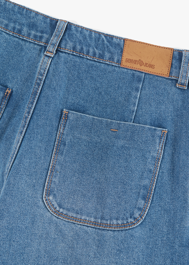 Quần Jeans Nữ Ống Thùng