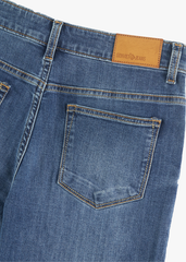 Quần Jean Nữ Form Suông Vảy – Dáng Thon Gọn, Che Khuyết Điểm Tinh Tế