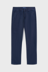Quần Tây Denim Nam Ống Đứng Denim Cotton Cao Cấp - Chuẩn Form Công Sở Lịch Lãm