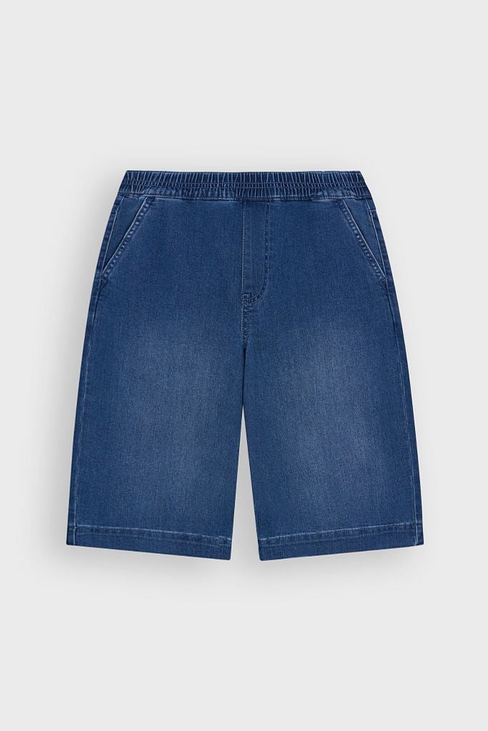 Quần Ngố Jean Nữ Ống Đứng