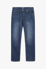 Quần Jean Nam Form Col Đứng - Vải Jeans Chéo Bền Chắc