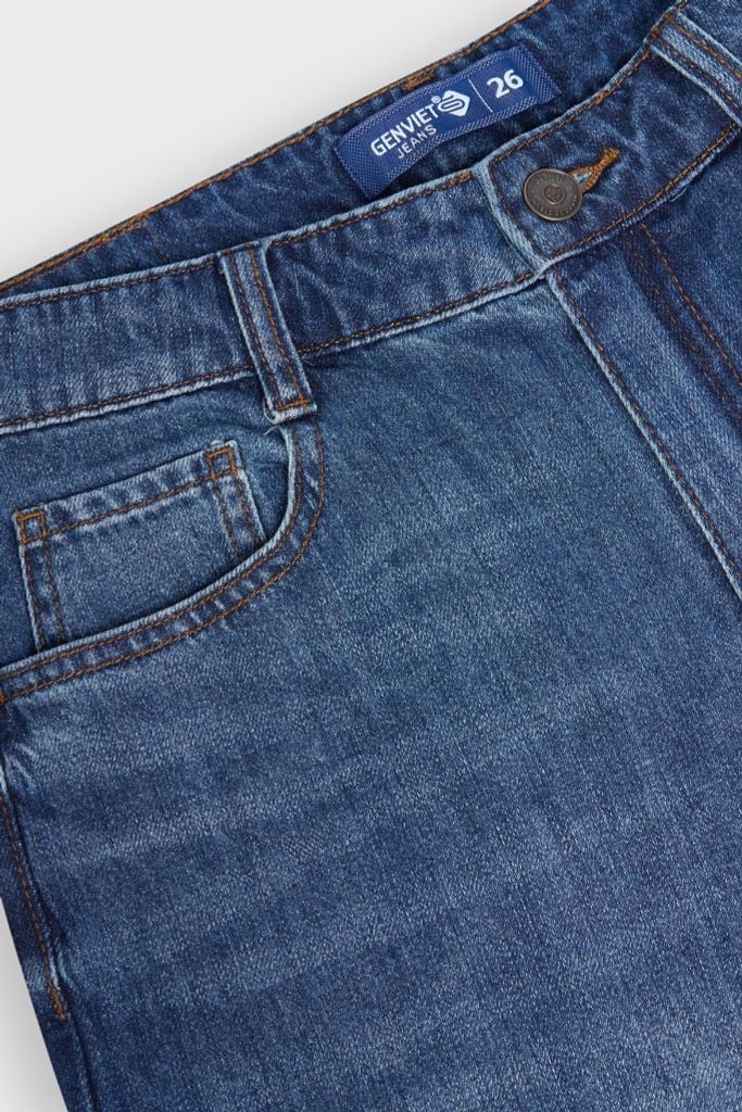 Quần Dài Jeans Nữ Dáng Suông