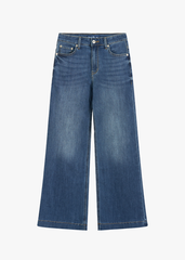 Quần Jean Nữ Form Suông Vảy – Dáng Thon Gọn, Che Khuyết Điểm Tinh Tế