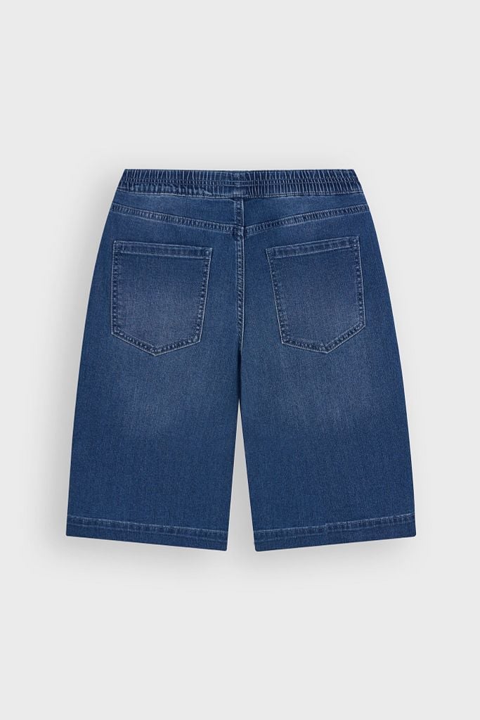 Quần Ngố Jean Nữ Ống Đứng