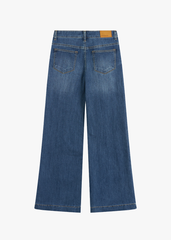 Quần Jean Nữ Form Suông Vảy – Dáng Thon Gọn, Che Khuyết Điểm Tinh Tế