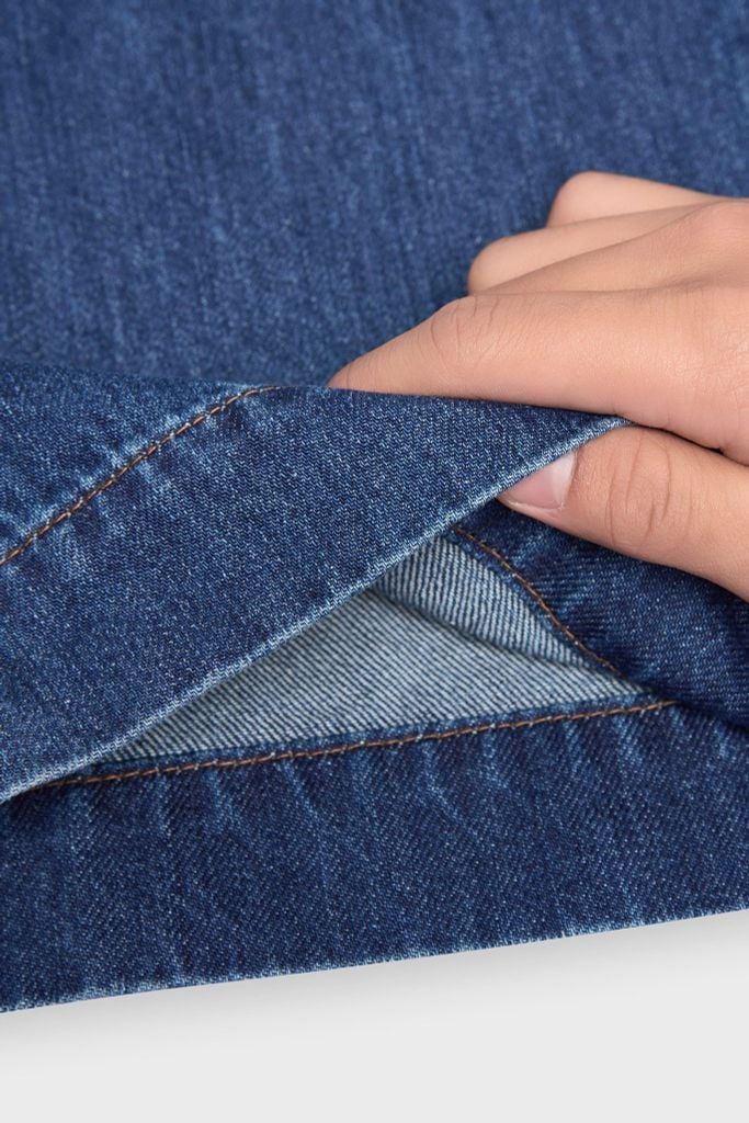 Quần Dài Jeans Nữ Dáng Suông