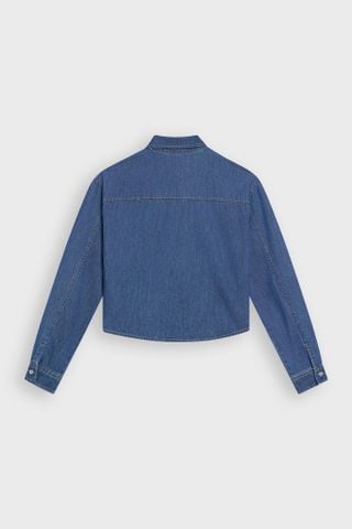 Áo Sơmi Jeans Nữ Dài Tay