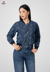 Áo Khoác Jeans Nữ 1 Lớp