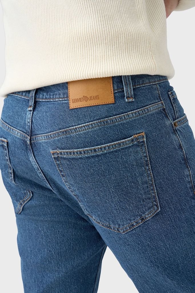 Quần Jean Nam Ống Đứng Dài