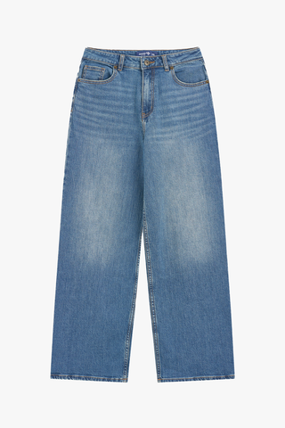 Quần Dài Jeans Nữ Dáng Suông