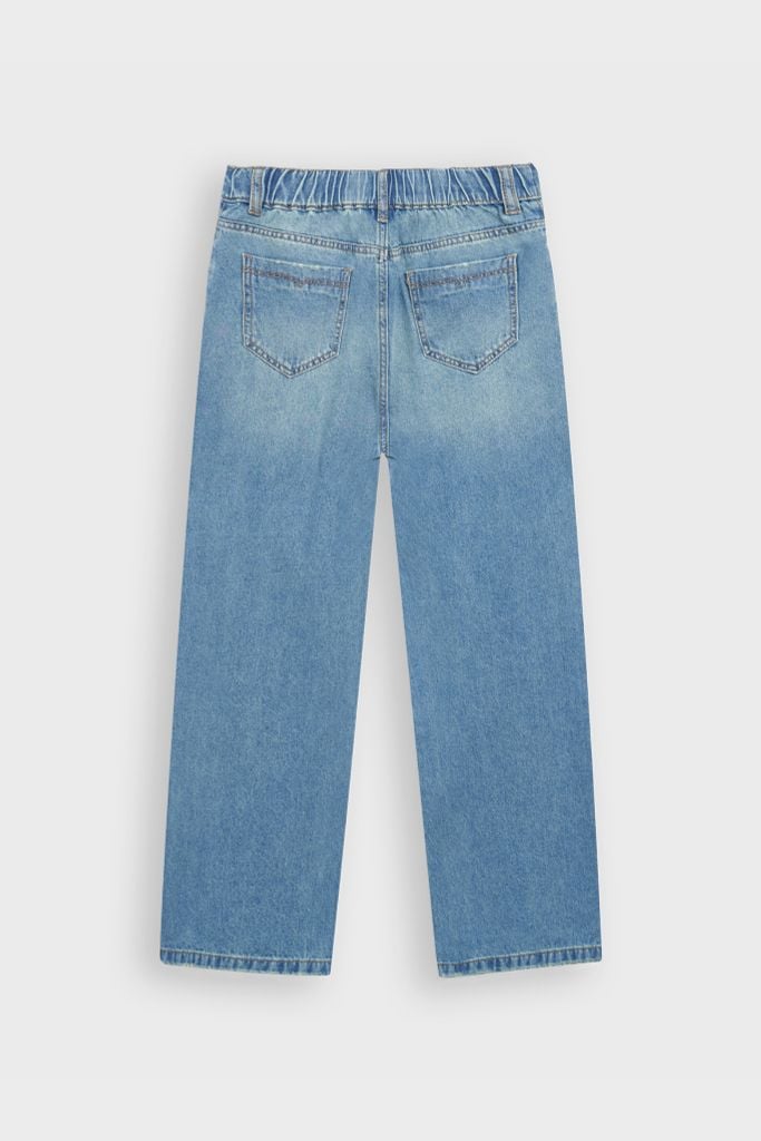 Quần Dài Jeans Nữ Dáng Suông