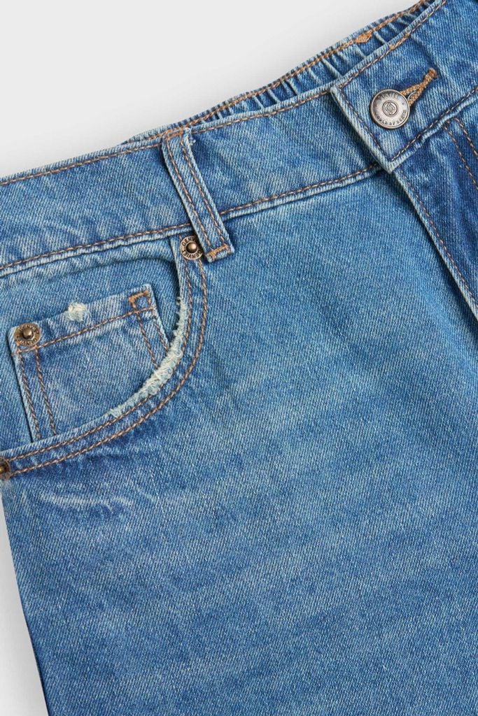 Quần Dài Jeans Nữ Dáng Baggy