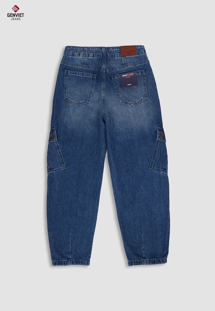 Quần Jeans Nữ Dáng Baggy