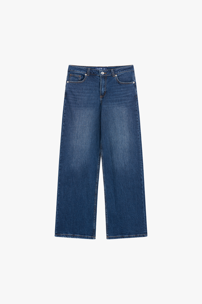 Quần Dài Jeans Nữ Dáng Suông