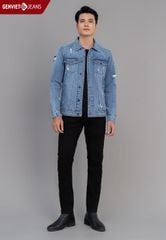 Áo Khoác Jeans 1 Lớp Nam