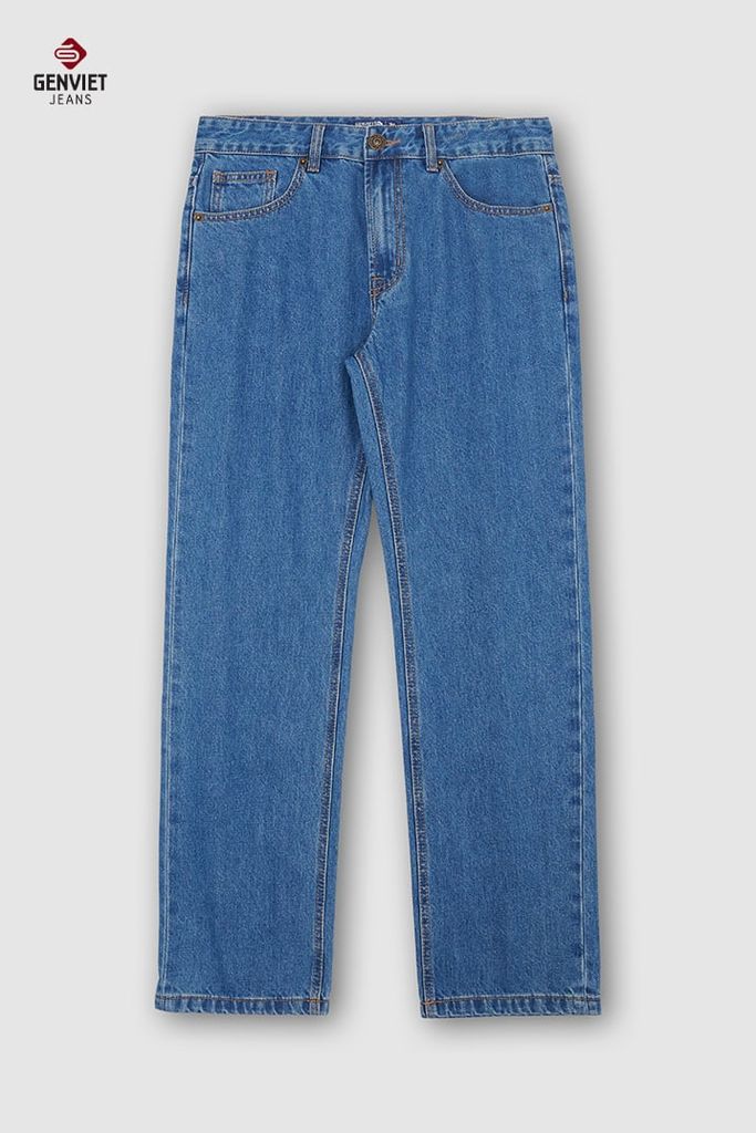 Quần Jeans Nam Ống Đứng