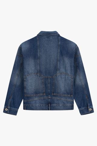 Áo Khoác Jean Bò Nam Form Suông