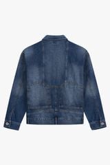 Áo Khoác Jean Bò Nam Form Suông