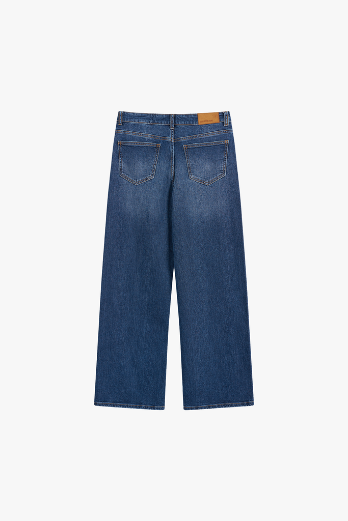 Quần Dài Jeans Nữ Dáng Suông