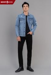 Áo Khoác Jeans 1 Lớp Nam