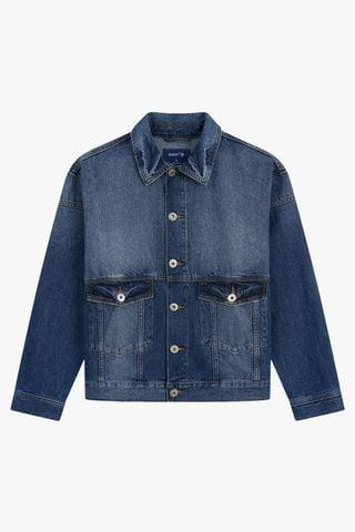 Áo Khoác Jean Bò Nam Form Suông