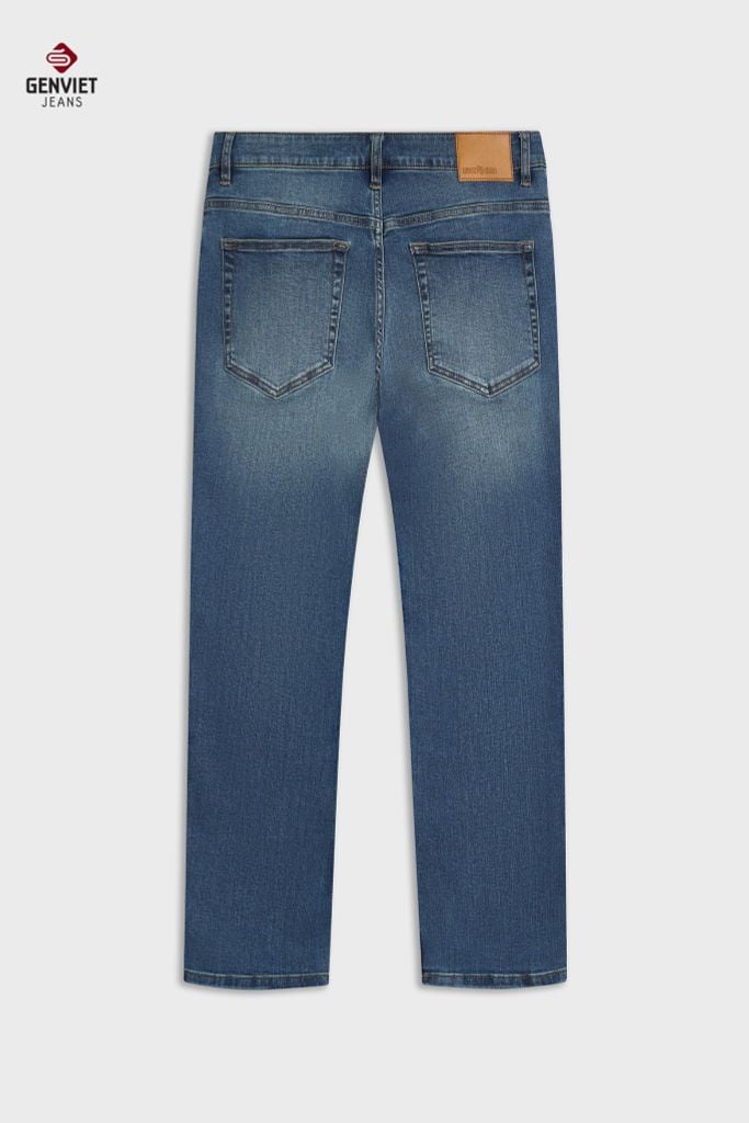 Quần Jean Nam Ống Đứng – Giặt Mài Trẻ Trung