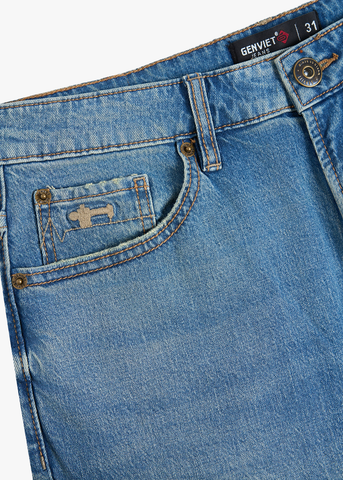 Quần Dài Jeans Nam Col Đứng